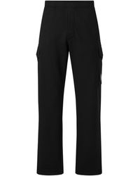 C.P. Company - Open-Hem Cotton Joggers - Lyst