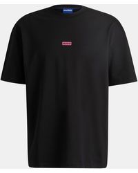 HUGO - Printed Logo Back T-Shirt With Mcmxciii Text - Lyst