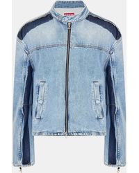 DIESEL - Classic Button-Through Tailored Fit Denim Jacket - Lyst
