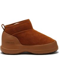 Moon Boot - Luna Low-Suede Boots - Lyst