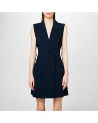 GOOD AMERICAN - Luxe Suiting Mini Tailored Blazer Dress - Lyst