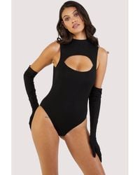 Wolf & Whistle - Jessenia High-Necked Body With Gloves - Lyst