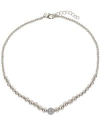 Mason Knight Yager - Fine Cubic Ball Multi Metal Necklace - Lyst