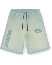 DIESEL - Woven Tracksuit Shorts - Lyst