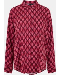Vero Moda - Mathilda Long-Sleeve Blouse - Lyst
