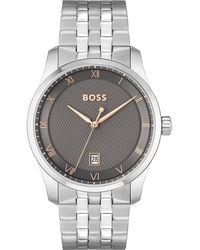 BOSS - Boss Gents Boss Principle Watch - Lyst