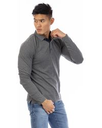 Peter Werth - Glasby Long Sleeve Polo Shirt - Lyst