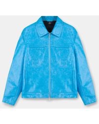 Represent - Leather Panelled Tailored Fit Jacket - Lyst