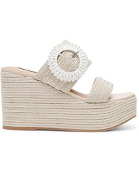 Steve Madden - Jaiden Flatform Sandals - Lyst