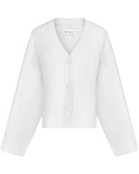 Raey - V-Neck Cardigan - Lyst