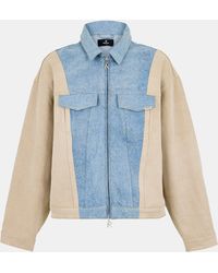 Represent - Tailored Fit Denim Jacket - Lyst