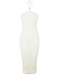 Amiri - Knitted Midi Dress - Lyst