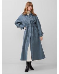 French Connection - Ilena Trench Coat-stormy Weather-70waa - Lyst
