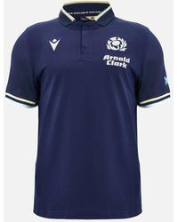 MACRON - Scotland Rugby Home 2024/25 Short-Sleeve Shirt - Lyst