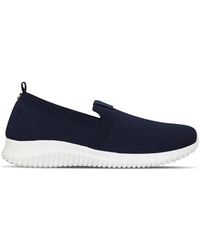 Be You - Memory Foam Slip On Knit Trainer - Lyst