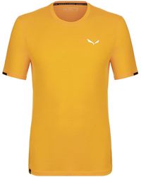 Salewa - Pedroc Agner Merino Short-Sleeve Performance Gym Top - Lyst
