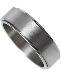 Fabric - Stainless Steel Spinner Ring - Lyst