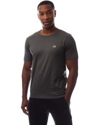 C.P. Company - 70/2 Mercerized Jersey Logo Patch T-Shirt - Lyst