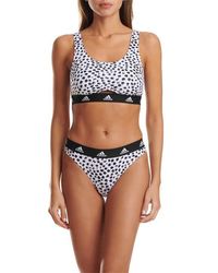 adidas - Active Comfort Cotton Thong - Lyst