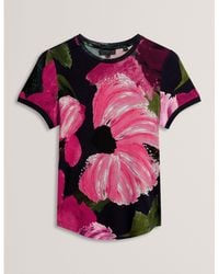 Ted Baker - Ted Printed Tee Ld71 - Lyst