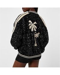 Palm Angels - Soiree Sequined Bomber Jacket - Lyst