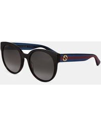Gucci - Interlocking G Web Sunglasses - Lyst