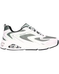 Skechers - Mesh Print Overlay Low-Top Trainers - Lyst