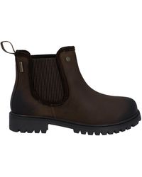 HUNTER - Canna Leather Waterproof Ankle Boots - Lyst
