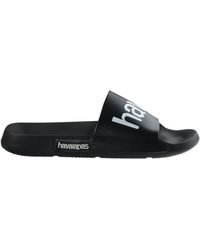 Havaianas - Slide Classic Logomania Flip Flops - Lyst
