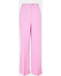 BOSS - Tacilana Wide Leg Trousers - Lyst