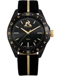 Le Coq Sportif - Dor Quartz Date Textile Watch - Lyst