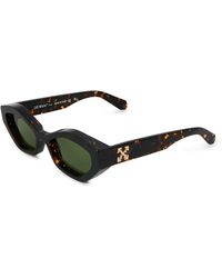 Off-White c/o Virgil Abloh - Oeri144 Hilo Round Sunglasses - Lyst