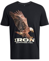 Under Armour - Eagle Graphic Regular Fit T-Shirt - Lyst