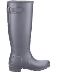 HUNTER - Original Tall Back Adjustable Wellington Boots - Lyst