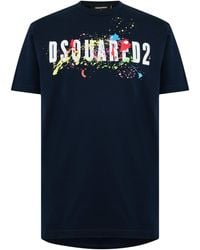 DSquared² - Dsq Splat T-Shirt - Lyst