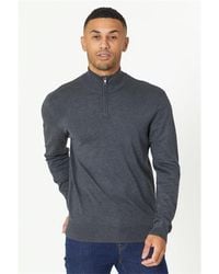 Studio - Essential Quarter Zip Sweatshirt - Lyst