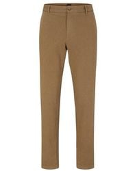 BOSS - Kane-L Straight Trousers - Lyst