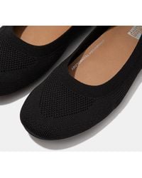Fitflop - Allegro E01 Multi-Knit Ballet Pumps - Lyst