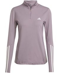 adidas - Long-Sleeve Performance Gym Top - Lyst