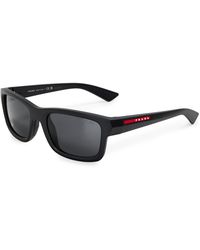 Prada - 0Ps B10S Rectangle Sunglasses - Lyst