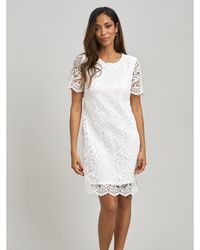 Gina Bacconi - Reid Lace Shift Dress - Lyst