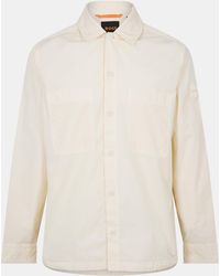 BOSS - Locky M Long Sleeve Oxford Shirt - Lyst