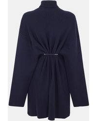 Balenciaga - Bal Pinch Mini Knitted Jumper Dress - Lyst
