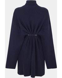 Balenciaga - Bal Pinch Mini Knitted Jumper Dress - Lyst