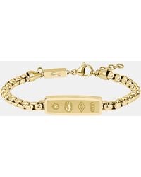 Lacoste - District Ip Reversible Pendant Bracelet - Lyst