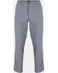 BOSS - Crigan3 Straight Leg Trousers - Lyst