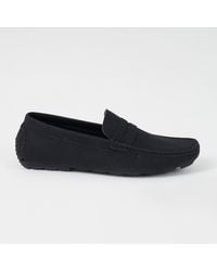 Brave Soul - Faux Suede Plain Loafer - Lyst