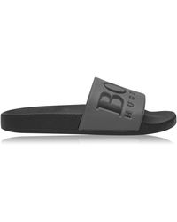hugo boss camo sliders