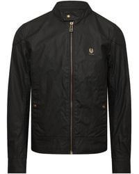 Belstaff - Fleece Varsity Jacket - Lyst