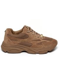 Steve Madden - Suedemesh Paneled Sneakers - Lyst